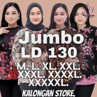 Blouse Batik Blouse Batik Big Size / Atasan Wanita Jumbo / Blouse