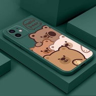 Case Huawei P30 PRO P20 PRO P30 lite Nova 3i 3 4E 5T 7i YT09A Cute little bear Silicone fall resistant soft Cover phone Case