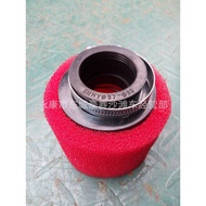 Off-road Motorcycle35mm----45mm Straight Mouth Slanted Red Sponge Air Filter/Air filter4.6