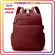 Elvi Winnie Original - Elvi Winnie 0423B Laptop Backpack waterproofNilon Laptop Backpack Fits 16 inc