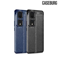 榮耀Honor 90 Pro 5G CASEBURG Urban Shield 商務斯文 耐磨皮紋 保護套 手機軟殼 7466A