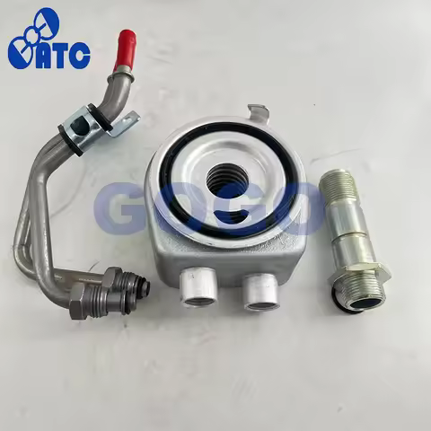 12658740 12660180 25202978 Engine Oil Cooler w/ Pipe and Bolt Kit for Chevrolet Malibu Camaro Cadill