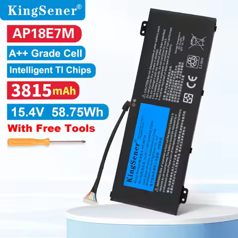 KingSener AP18E7M Laptop Battery for Acer Nitro 5 AN515-54 AN515-55 AN517-51 7 AN715-51 Aspire 7 A71