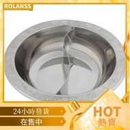 Rolans Extra Thick Fondue Pot Divided Hot For Home