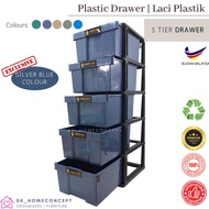 MODERN PLASTIC DRAWER 3/4/5 TIER SPECIAL COLOUR | LACI/RAK/ALMARI PLASTIK | BIG STORAGE CABINET PLAS