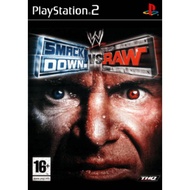 (PS2 DVD GAMES) WWE SMACKDOWN VS RAW