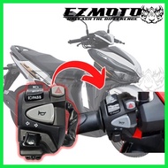 ◲ ◶ Domino Handle Switch for Honda Click (LEFT) with Passing, Hazzard Botton Plug and Play