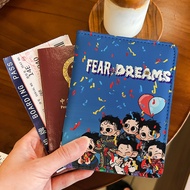 Eason Chan fearsanddreams Passport Holder Document Bag Protective Case Multifunctional Card Holder T