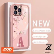 Custom phone case A-Z 26 letters OPPO A79 5G Case Advanced personalized customized English letter shock-absorbing TPU phone case