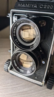 Mamiya C220 連 80mm 2.8 Blue Dot
