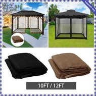 [KesotoafMY] Outside Canopy Large Camping Patio 12" Patio Hardtop Gazebo Backyard Rectangle Camping Net Outdoor Gear Outdoor Gazebo Netting