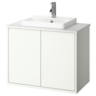 HAVBÄCK / ORRSJÖN Wash-stnd w doors/wash-basin/tap 82x49x71 cm