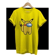 AMONG US PIKACHU POKEMON T-SHIRT - AMONG US X PIKACHU CLOTHES - AMONG US T-SHIRT - AMONG US X POKEMO