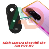 Camera glass / rear camera glass replacement for XM Poc M7 4G with glue included
