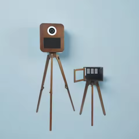 Interactive Camera Camera Wedding Polaroid Big Head Sticker Retro Self-service Photo Integrated Mach