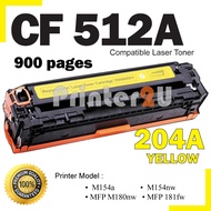 Compatible H* 204A CF512A CF510A CF511A CF513A Color LaserJet Pro MFP M154A M154nw M180nw M181fw Las