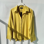 Chewa Online Store / MU MU LONG SHIRT - เสื้อเชิ้ตแขนยาว ผ้าลินิน - LN31