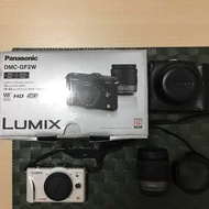 PANASONIC國際牌松下電器LUMIX DMC-GF2W女朋友2號數位類單眼相機 鏡頭LUMIX 14-42mm