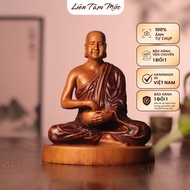 Statue of Saint Monk Sivali - Incense Wood 15/25cm High, High Quality Handcrafted Nam Tong Buddhist 