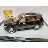 GLM 1 43 Nissan Infiniti Off-Road Touring Vehicle Model Nissan Infiniti QX56 Black