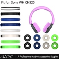 2 Set Case Cover for Sony WH-CH520/WH-CH720N Headphones, EarPad Cover/Ear Cover/Headband Cover/Headb