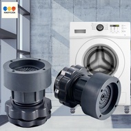 4PCS Pelapik Kaki Mesin Basuh Adjustable Height Washing Machine Dryer Refrigerator Stand Kaki Tahan 