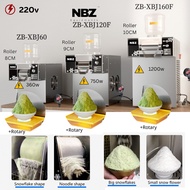 Bingsu Snowflake Ice Machine Snow Ice Shaver Machine Ice Crusher Dessert  pengisar ais batu abc mesi