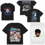 [XNF Official Store]260 Of Grams Heavy Cotton Kyrie Irving Sports T-shirt Uncle Drew Hip Hop Men's W
