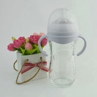 Stat White Baby Bottle Handles Wide-Neck Baby Bottle Handle White Suitable for Some Baby Bottle for