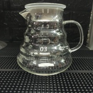 Coffee pot / server glass 800 ML