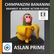 CHIMPANZINI BANANINI ARTICULATED ACTION FIGURE 3D Print Toy Toys Collection Collections Monkey Chimp