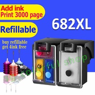 hp 682xl ink hp682xl refillable ink cartridge Compatible for hp 1216 2336 2775 2776 2777 2778 2779 4
