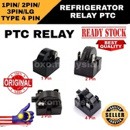 REFRIGERATOR RELAY PTC 1 PIN / 2 PIN / 3 PIN / LG TYPE 4 PIN