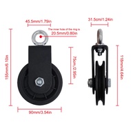 Bracket Pulley Adjustable for Gym Equipment Accessories Fitness Equipment Clothesline Gym Shop Lifts