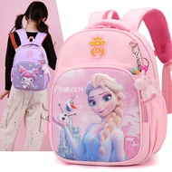 beg sekolah kuromi beg sekolah perempuan beg sekolah roda Children Schoolbag Cartoon Kindergarten Me