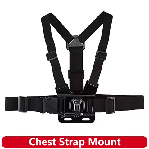 Adjustable Chest Strap Mount Harness Holder For GoPro Hero 13 12 11 10 9 Insta360 SJCAM AKASO DJI Os
