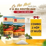 Combo 2 hộp(20 gói) Cafe Muối Hòa Tan Cà Phê Muối Chuẩn Vị Huế C&Sea Tiện Lợi Thơm Ngon Giá Rẻ