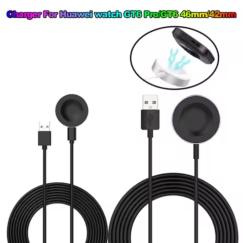 Magnetic Charging Cable For Huawei Watch GT 6 GT6 Pro Fit 4 Fit4 Pro Charger Line Wireless Dock For 