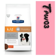 Hills Dog Prescription K/D Kidney+Joints-8.5lbs ️ 5kg Or Less Feed Under 5kg, Single Pack Limited To