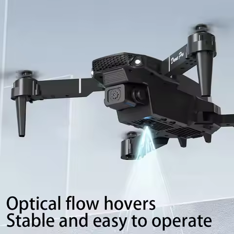 New E88 Mini Drone Air Screen Controlled Lighting 4K Dual Camera Optical Flow Remote Control Aircraf