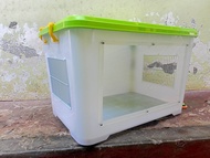 box container modif kandang hamster landak gerbil reptil iguana gecko