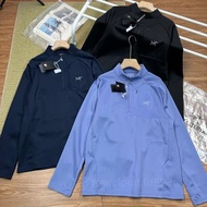 ARCTERYX 戶外半拉鍊防風棉質衛衣 長袖男女同款 S-XXL