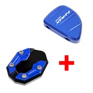 Foot Side Stand Extension Pad Kickstand Kick Stand Plate For YAMAHA NMAX155 NMAX125 Nmax Turbo neo 2