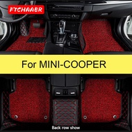 FTCHAAER   Car Floor Mats For MINI ONE COOPER R56 F55 F56 Foot Coche Accessories Auto