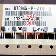 Transistor C945 NPN TO-92 KTC945 Ic 50V 0.15A Original KEC Low Noise Audio Amplifier