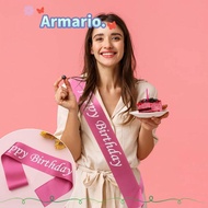 ARMARIO Etiquette belt Birthday sash for girls  Birthday party Party Decoration