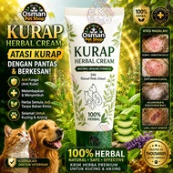 Herbal Cream Kucing Anjing Krim Penjagaan Kulit Kurap Kulat Gatal Bulu Gugur 10g