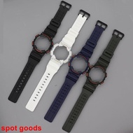 watch strap Replacement Casio AQS810 case resin watch strap case men's set AQS810 solar watch accessories