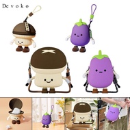[Devoko] Earbud Case Fashion Cute Creative Lightweight Key Bag for Wired/ Earphones Kids