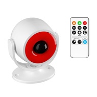 Tuya Wifi Sound and Light Infrared Alarm Human Body Induction Detector Anti-Theft Alarm Infrared Det